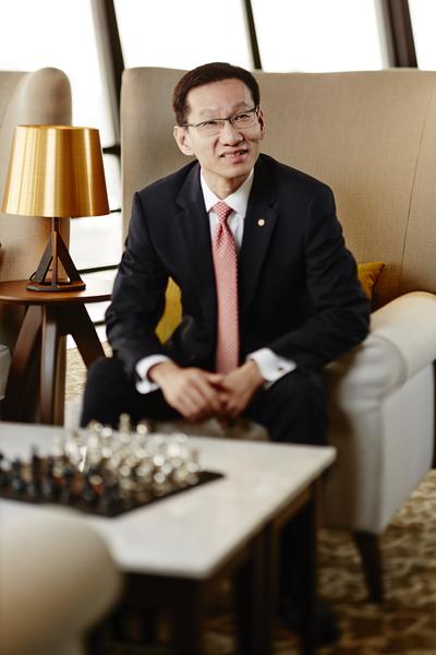 Newly-appointed Meritus COO Tan Choon Kwang