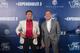史泰龙及阿诺-施瓦辛格于星期五出席在澳门威尼斯人举行的《敢死队3》特别放映会红地毯盛会。