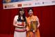 L-R: Natalie Ng, APAC Training Workstream Leader, SAP; and Yvonne Yam, APAC Change Manager, SAP; beaming at their wins.