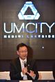 Datuk Chia Lui Meng, UMLand Group CEO interacting with the media