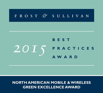 2015 North American Mobile & Wireless Green Excellence Award