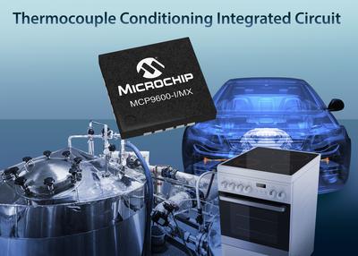 Microchip's Thermocouple Conditioning Integrated Circuit