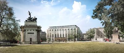 First image revealed of The Peninsula London in Belgravia, central London