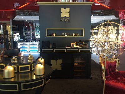 The Fragrance Du Bois ‘pop up’ at TANGS at Tang Plaza, Singapore.