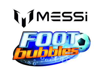 Meet Lionel Messi by juggling Messi FootBubbles