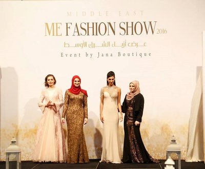 Jana Boutique及其优雅的晚礼服在2016年中东时装秀T台上