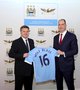 Wolf Blass and Manchester City Signing Ceremony