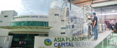 亚洲种植园资本公司位于新山的沉香木蒸馏与研发中心。