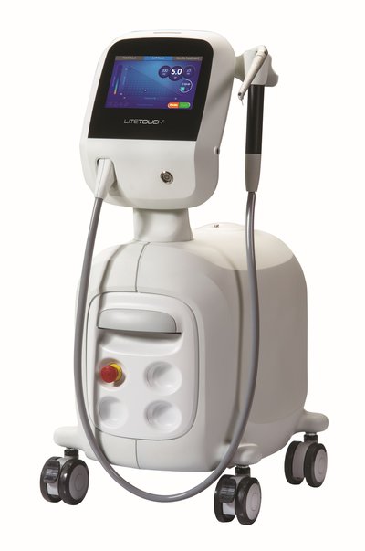 LiteTouch(TM) - the Laser-in-Handpiece technology, the world's most versatile non-fibre, Er: YAG dental laser device.