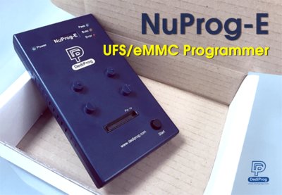 NuProg-E Engineering UFS/eMMC Programmer