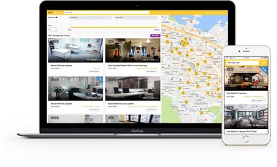 Find your next flexible office space with Quikspaces' easy-to-use search and filter system