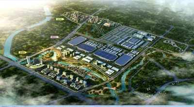 Rendering of GAC Motor’s planned industrial park for electric and intelligent vehicles