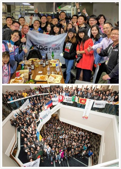 中国谷歌开发者社区 (GDG) 组织者及成员参与全球谷歌开发者社区高峰会议