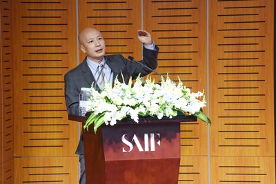 上海高级金融学院副教授吴飞发表主旨演讲