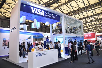 Visa于2017年世界移动大会上海站展示了以消费者体验为核心的一系列交互式创新数字支付应用