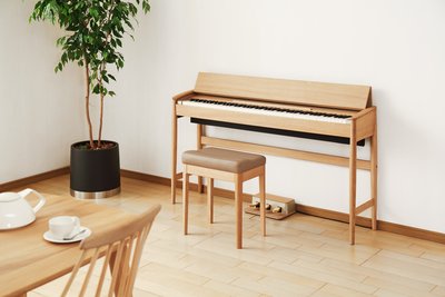 日本匠人手工制作、与家居完美结合的数码钢琴 Kiyola