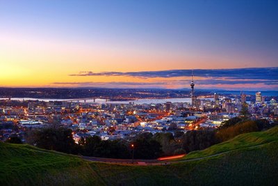 Auckland at Sunset