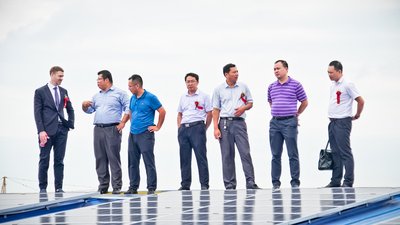 亞洲潔能資本攜手華力電機集團  4兆瓦屋頂光伏並網運行