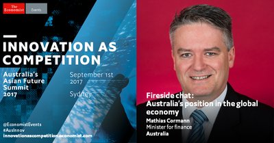 Australia's core industries: Out-gunned, out-priced and out-of business? Hear Matthias Cormann, Australia's finance minister discuss the future of Australia's core industries in Asia.