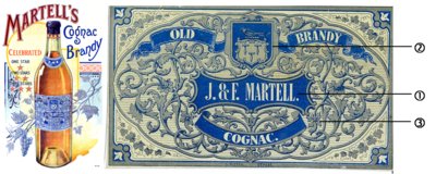 三星马爹利（J&F Martell Three Star Cognac）