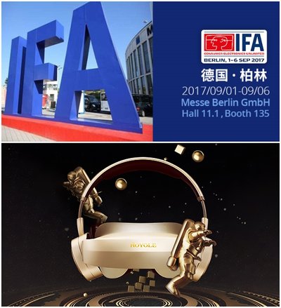 柔宇9月登陆德国IFA展，3D头戴影院Royole Moon等产品将展出