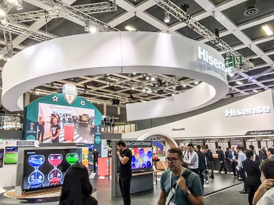 Hisense shows exciting highlights at IFA 2017