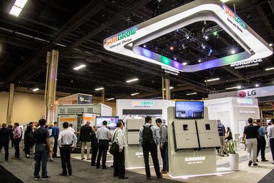 Sungrow Booth in SPI