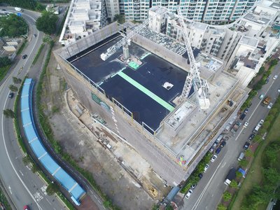 香港墨爾文國際學校新校園上蓋結構工程經已竣工，創校校長李諾斌博士同時正式履新。