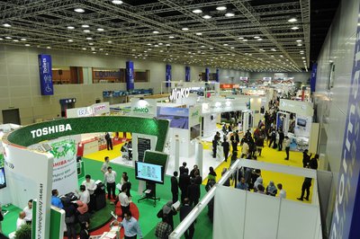 Trade Visitors at Exhibition Floor of IGEM 2017