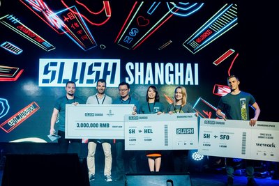 2017年Slush上海路演大赛由Tobias Pfütze带领LiqEase夺取桂冠