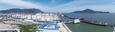 中化国际在连云港投资建设的液体散货码头