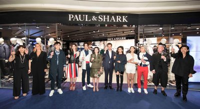 Paul&Shark香港全新概念旗舰店隆重开幕 群星强势助阵
