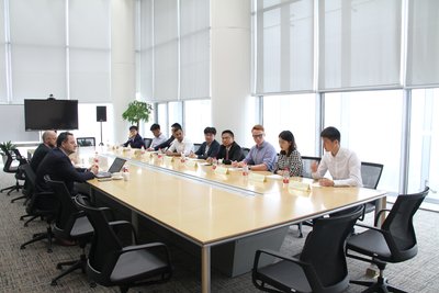 Top executives from Tongji University School of Economy and Management (SEM) meeting with educational experts from EDAMBA