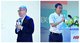 海康威视总裁胡扬忠先生, 南威软件副总裁林立成先生发表主题演讲