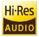 Hear more with Hi-Res Audio support