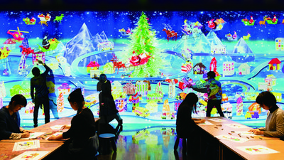 彩绘圣诞：首度于大中华地区登场。