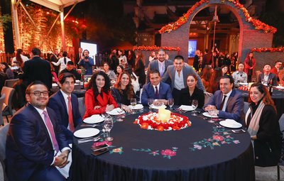 墨西哥米却肯州州长Silvano Aureoles Conejo先生于上海举办了以墨西哥“亡灵节”为主题的盛大晚宴