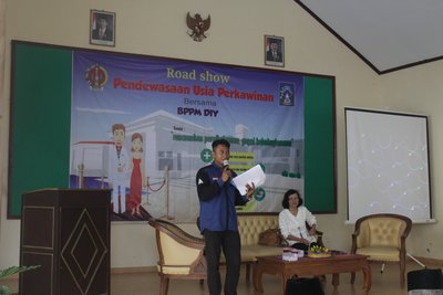 PIK-R’s activities in Yogyakarta.
