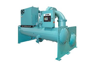 The YORK® YZ Magnetic Bearing Centrifugal Chiller is the first chiller fully optimized for ultimate performance with a next generation low-global warming potential (GWP) refrigerant -- R-1233zd(E).