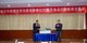 李锦记范小刚营运总裁(左)和李庆龙常务副院长为3D航天食品打印机揭幕