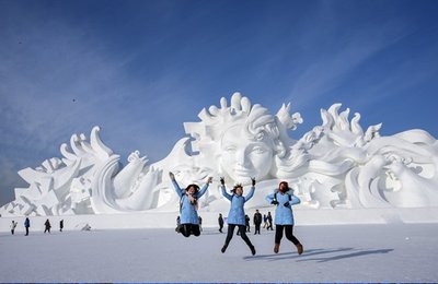 Harbin Sun Island International Snow Sculpture Art Expo