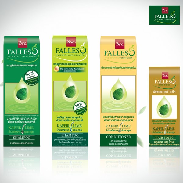 Falless防脱发洗发水在泰国销量超过100万瓶