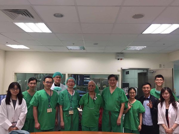台湾首例经导管肺动脉瓣膜VenusP-Valve临床植入成功