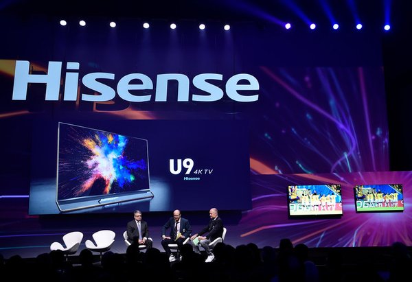 Hisense U7 ULED TV, the World Cup Special Edition TV, and Hisense U9 ULED TV, the World Cup Limited Edition TV have been launched at the press conference.