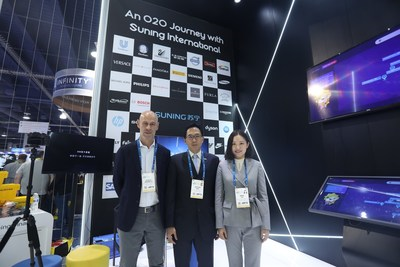 International Sourcing Team of Suning attends CES2018