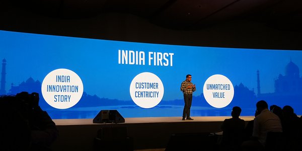 Mr. Suhail Tariq, the CMO for Honor India at Honor 9 Lite launch event