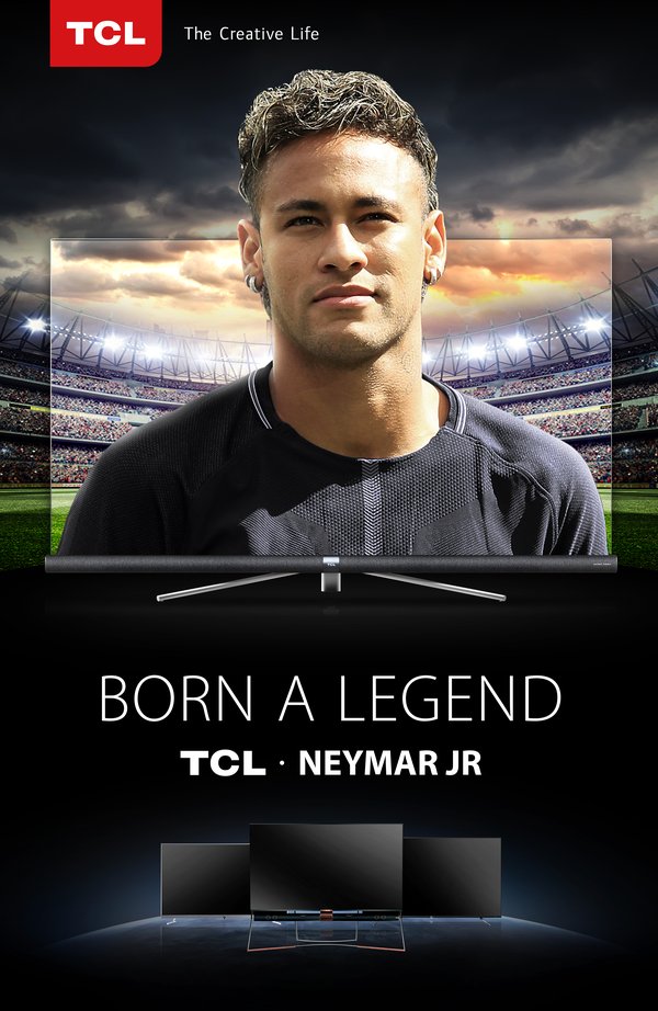 TCL Appoints Football Superstar Neymar Jr. Global Brand Ambassador