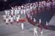 中国体育代表团身着“white on white-白色火焰”的“国服“入场