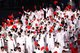 中国体育代表团身着“white on white-白色火焰”的“国服“入场