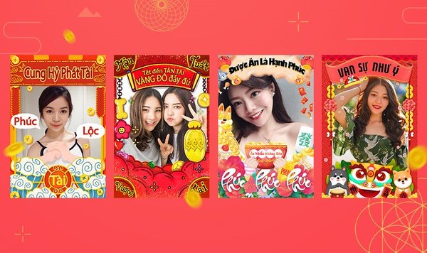 Meitu rolled out four special Vietnamese versions of Andy effects to wish a lucky and prosperous new year
